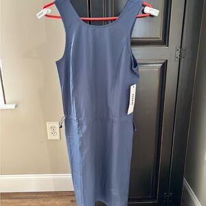 RBX Blue Sleeveless Midi Dress